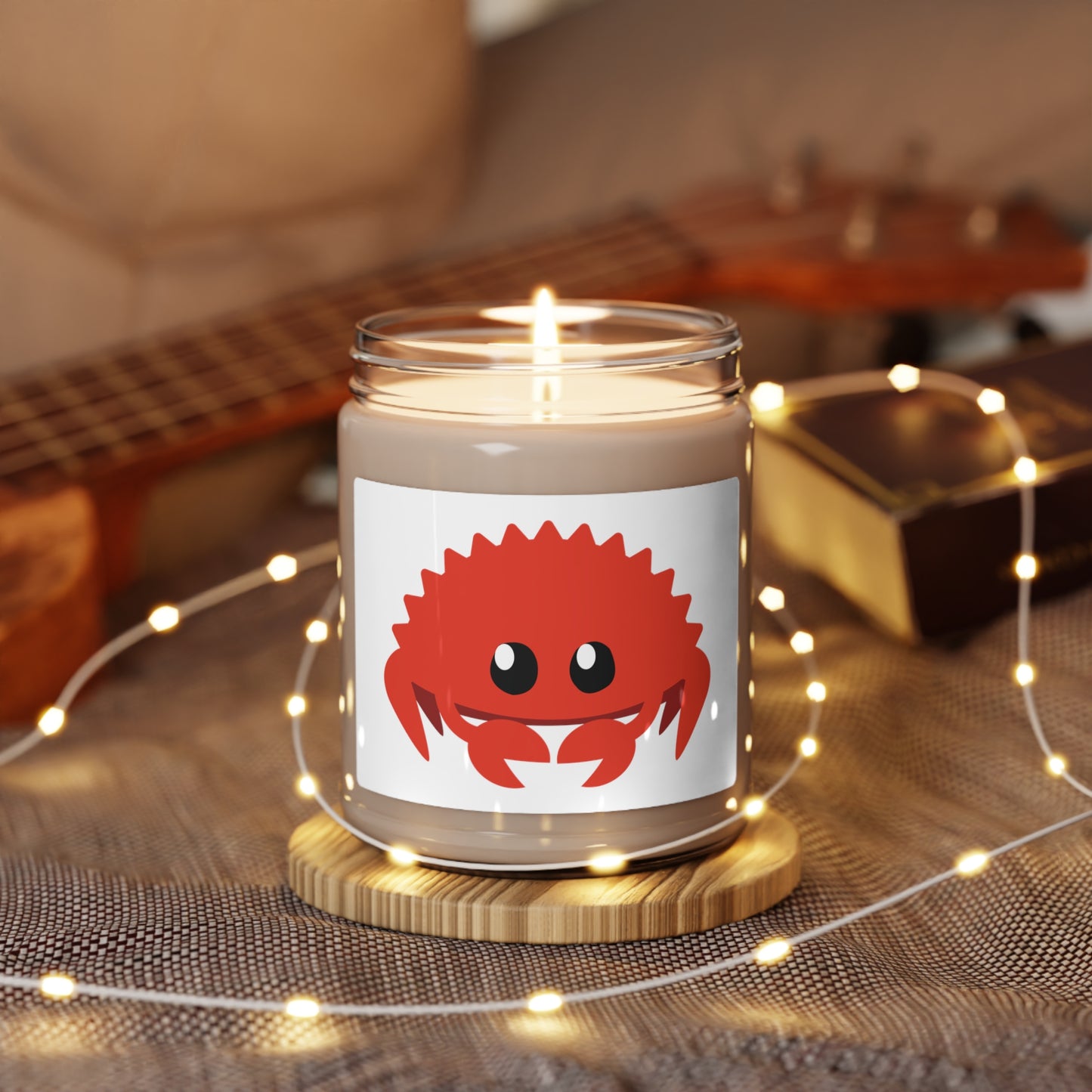 Ferris the Crab Scented Soy Candle, 9oz