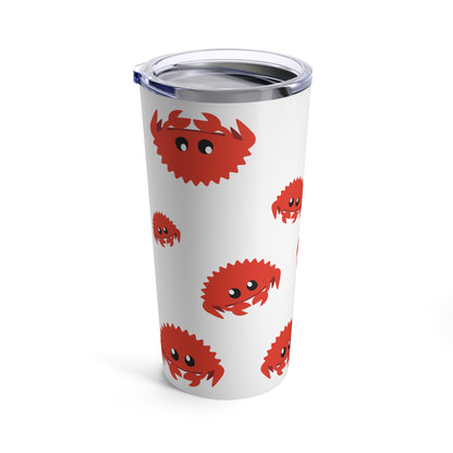 White Ferris the Crab Tumbler