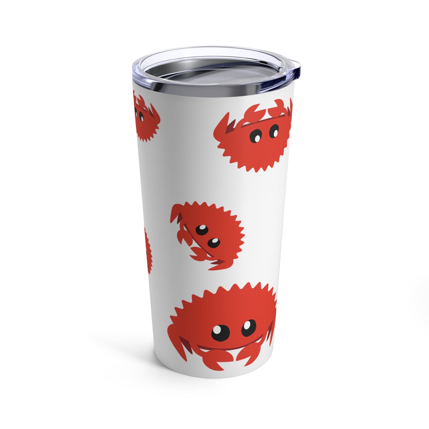 White Ferris the Crab Tumbler