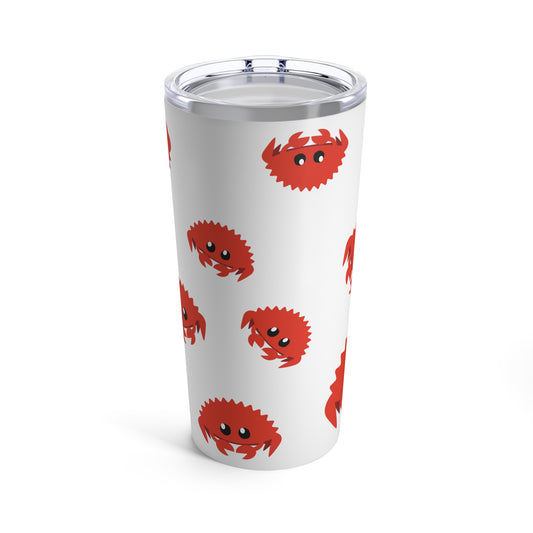 White Ferris the Crab Tumbler