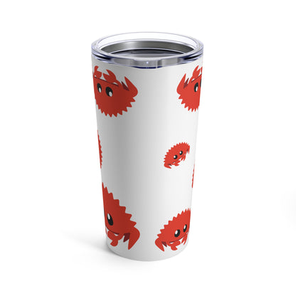 White Ferris the Crab Tumbler